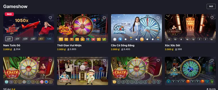 Table Game Game Shows Tại Vaobet Sân Chơi Giải Trí Trực Tuyến Đẳng Cấp