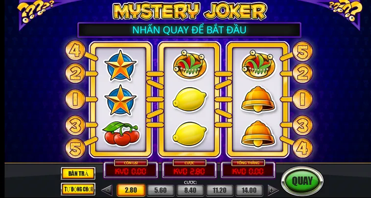 Chinh Phục Siêu Phẩm Game Nhanh Mystery Joker Tại VaoBet Với Giải Thưởng Khủng