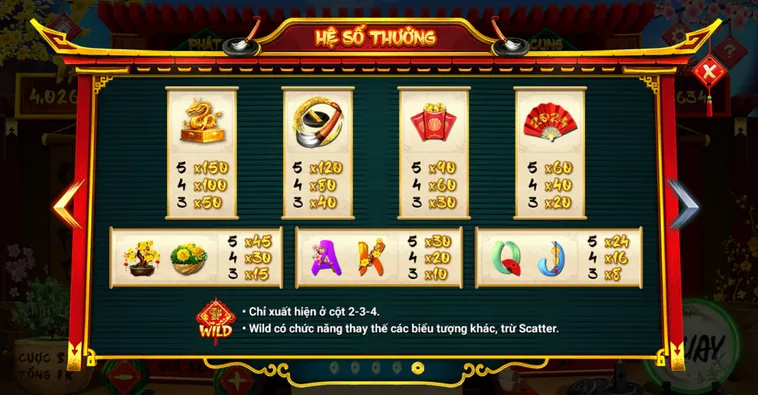 Trải Nghiệm Slot Game Ông Đồ Tại VaoBet Với Tỷ Lệ Thắng Siêu Khủng