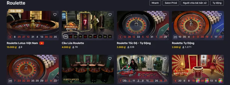 Trải Nghiệm Đỉnh Cao Roulette Live Tại VaoBet Với Bàn Quay May Mắn
