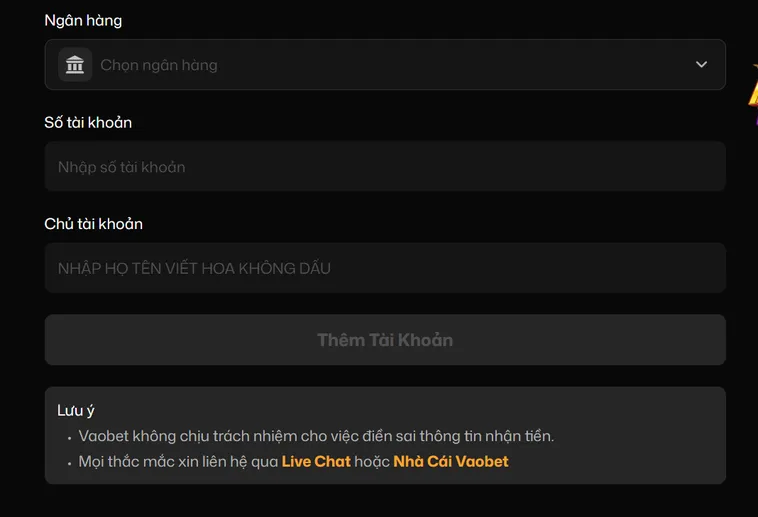 Rút Tiền VaoBet Nhanh Chóng An Toàn Cho Hội Viên Sau Khi Chiến Thắng Vinh Quang